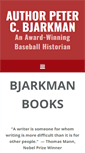 Mobile Screenshot of bjarkman.com