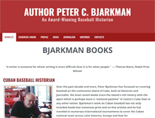 Tablet Screenshot of bjarkman.com